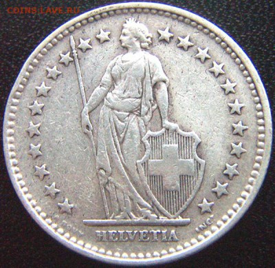 Швейцария_неплохие 2 франка 1928. Серебро; до 19.12_22.06мск - 8952