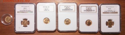 Оценка 5 рублей 1899-1904 MS65-66. Всего 6 монет - IMG_20141219_225022