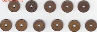 Дания 1 эре погодовка 11 монет 1927-1940 до 24.12 22:30 мск - IMG