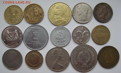 15 монет мира до 22.00 25.12.14 - аук20