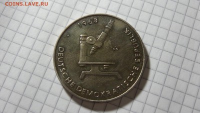 Жетон ГДР 1968 г., Макс фон Петтенкоффер до 23.12. в 22:00 - DSC03422.JPG