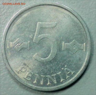 ФИНЛЯНДИЯ  5 ПЕННИ  1983 года до 26.12 - 5п83 2