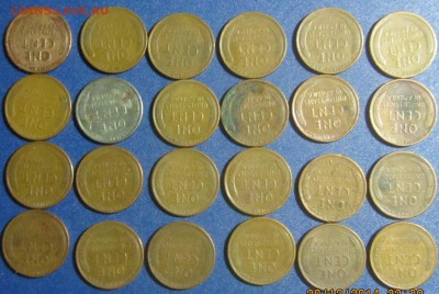Центы США 1920-1958г.24 шт.Все разные. - IMG_0009.JPG