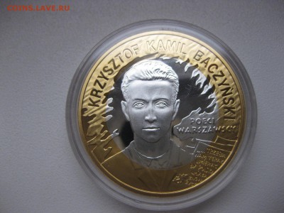 ПОЛЬША,10 злотых 2009г(Кристоф,Ag,позолота)!до 23.12 - IMG_0895.JPG