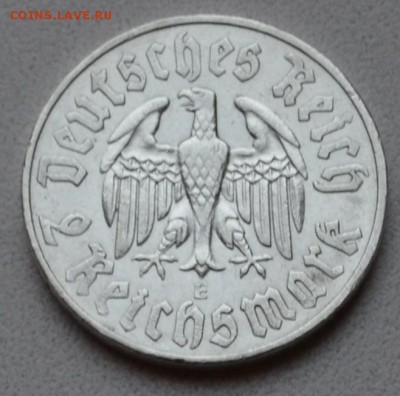 Ag 3й Рейх 2 марки 1933 Мартин Лютер Е до 26.12 22.00.59 мск - DSC_0107.JPG