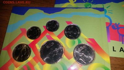 Австралия. Набор монет 1994г. Год семьи - 20140904_192834