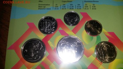 Австралия. Набор монет 1994г. Год семьи - 20140904_192803