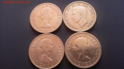 Пол кроны Великобритании 4 шт - 20141025_141634