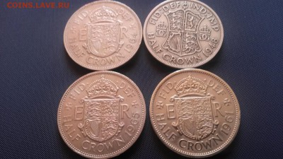 Пол кроны Великобритании 4 шт - 20141025_141606