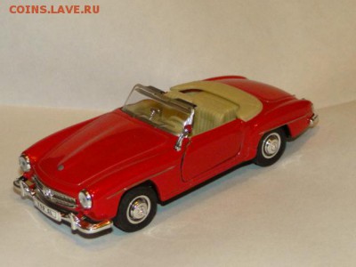 МОДЕЛЬ MERCEDES-BENZ  1:43-24.12.14.-22:00 МСК. - MERCEDES-BENZ 190 SL.JPG