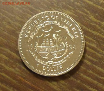 ЛИБЕРИЯ - доллар ГОРИЛЛА с детенышем до 28.12, 22.00 - Либерия обезьяны - 2