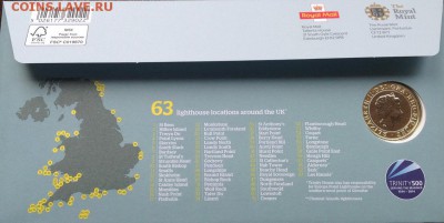 Великобритания 2 фунта 500 лет службе навигации Тираж 10 тыс - IMG_1433
