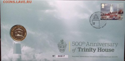 Великобритания 2 фунта 500 лет службе навигации Тираж 10 тыс - IMG_1431