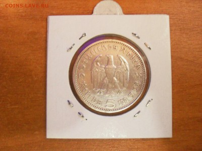 3 рейх. 5 марок. 1935 А - SDC11396.JPG