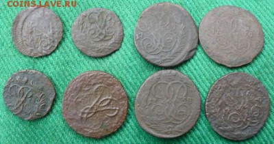 Уставшие полушки,деньги 1757-59г до 26.12.14 в 22.30мск - P1040986.JPG