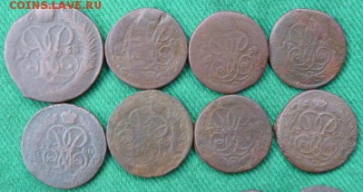 Уставшие монеты Елизоветы 1758-60г 8шт до26.12.14 в 22.30мск - P1040984.JPG