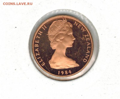 Новая зеландия 1 цент 1984 - 1 3