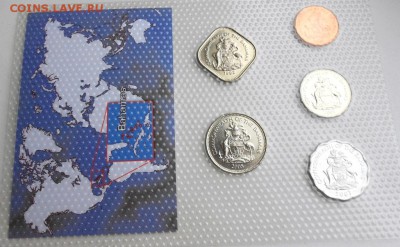 Набор Багамы в блистере 5 шт . UNC - DSCN2844