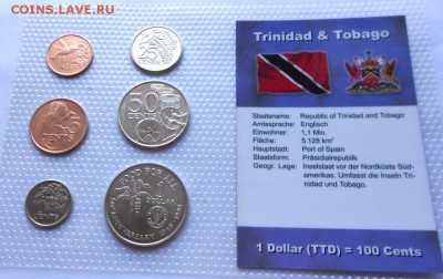Набор Тринидад и Тобаго блистер 6шт. UNC - DSCN2915.JPG