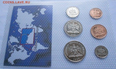 Набор Тринидад и Тобаго блистер 6шт. UNC - DSCN2917.JPG