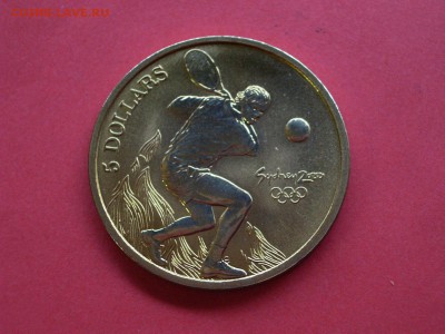 Австралия Олимпиада Сидней 2000 5$ Теннис - теннис 1.JPG