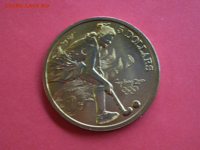 Австралия Олимпиада Сидней 2000 5$ Хоккей с мячом - хоккей.JPG