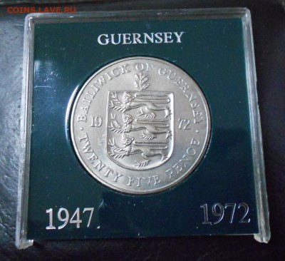 25 пенсов Гернси 1972 "Крона" в памятной коробке - DSCN3090.JPG