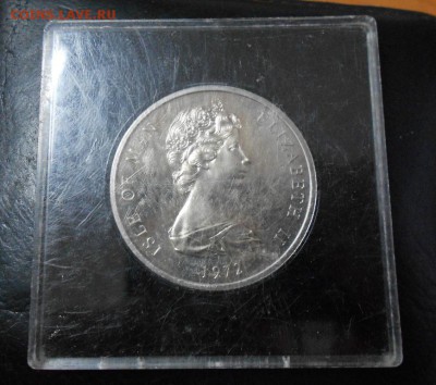 25 пенсов о. Мэн 1972 "Крона" в памятной коробке - DSCN3089.JPG
