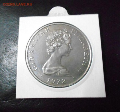 25 новых пенсов Гибралтар 1972 "Крона" - DSCN3085.JPG