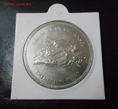 25 пенсов Гернси 1977 "Крона" - DSCN3077.JPG
