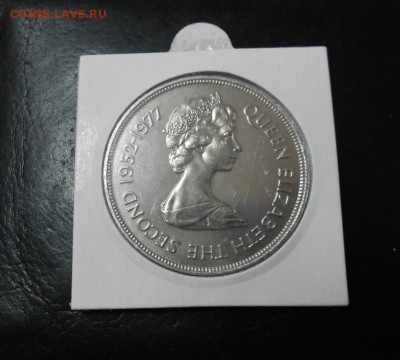 25 пенсов о.Святой Елены 1977 "Крона" - DSCN3073.JPG