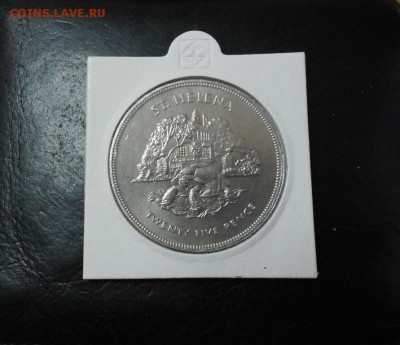 25 пенсов о.Святой Елены 1977 "Крона" - DSCN3072.JPG