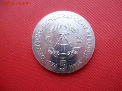 ГДР. 5 марок 1974. Филипп Райс. На оценку. - PC200143.JPG