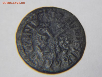 Петровская полушка 1707г. - DSCN3018.JPG