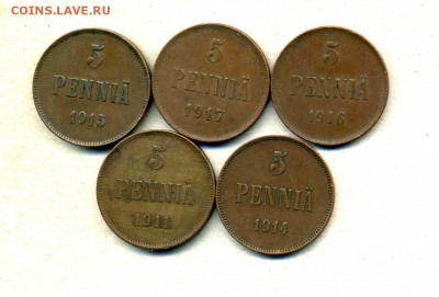 5 пенни 1911, 14, 15, 16, 17 гг. до 29.10.14. 22-00 мск. - img767
