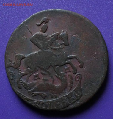2 копейки 1763 ММ и 1764 ММ, перечеканы - 2 63 1