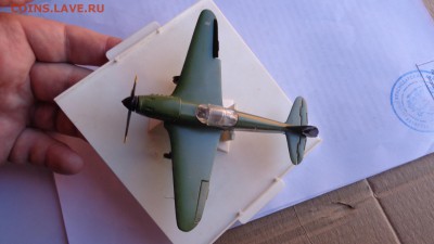Моделька самолета  ЯК-3   до ухода в архив - ссс  07.12.14  ооо 007.JPG