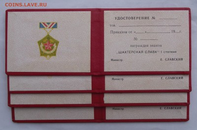 Чистые доки на Шахтерскую славу,1 степени.фиксированная цена - 28б.JPG