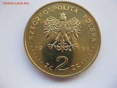 ПОЛЬША,2 злотых 1998г(200 лет Адам Мицкевич)!до 26.12.2014 - IMG_0946.JPG
