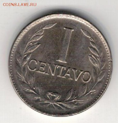 Колумбия сентаво 1952 до 29.12.14 в 22.00мск (А549) - 4-1к1