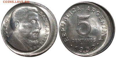 Бракованные монеты - 5c_1952_desctrd_sc