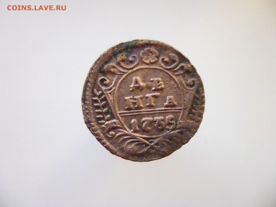 деньга 1735 года оцените уважаемые - P1100771.JPG