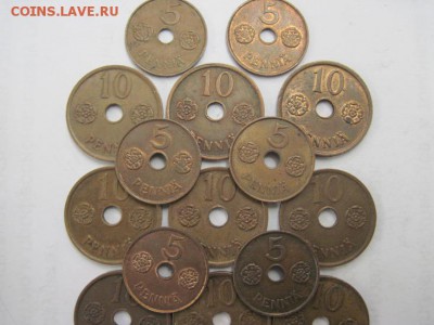 5 и 10 пенни 1941-43 Финляндия 20 шт. до 30.12.14 - IMG_0328.JPG