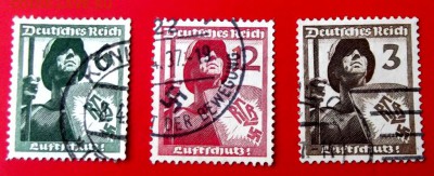Марки Германия 3й рейх серия 1937г.,гашёные до 31.12.14г. - DSCF2071.JPG