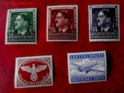 Марки Германия 3й рейх  в сохране MNH** до 31.12.14г. - DSCF2086.JPG