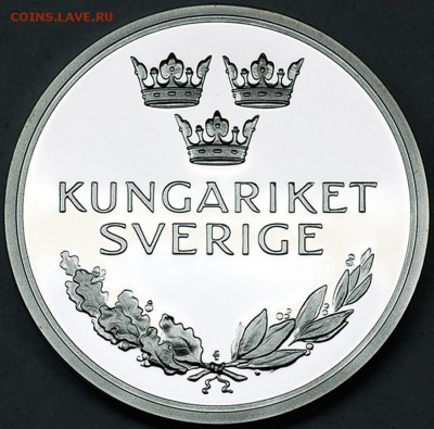 Швеция_медаль 2005 "Король Оскар II". Серебро_27.12_22.22мск - 8296