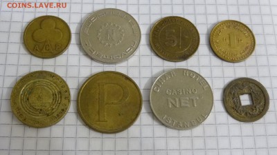 Жетоны игровые, плат., казино. 8 шт., до 30.12. в 22:00 мск - DSC03436.JPG