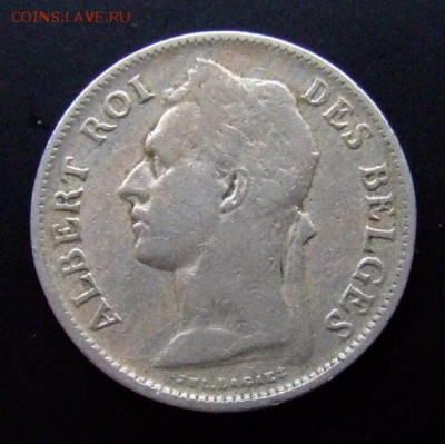 3 - Бельгийское Конго 50 сантимов (1926) А