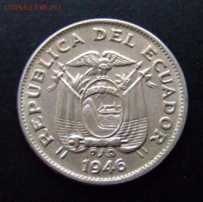3 - Эквадор 10 сентаво (1946) А