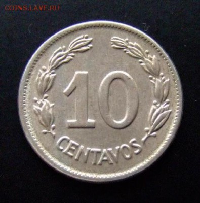 3 - Эквадор 10 сентаво (1946) Р